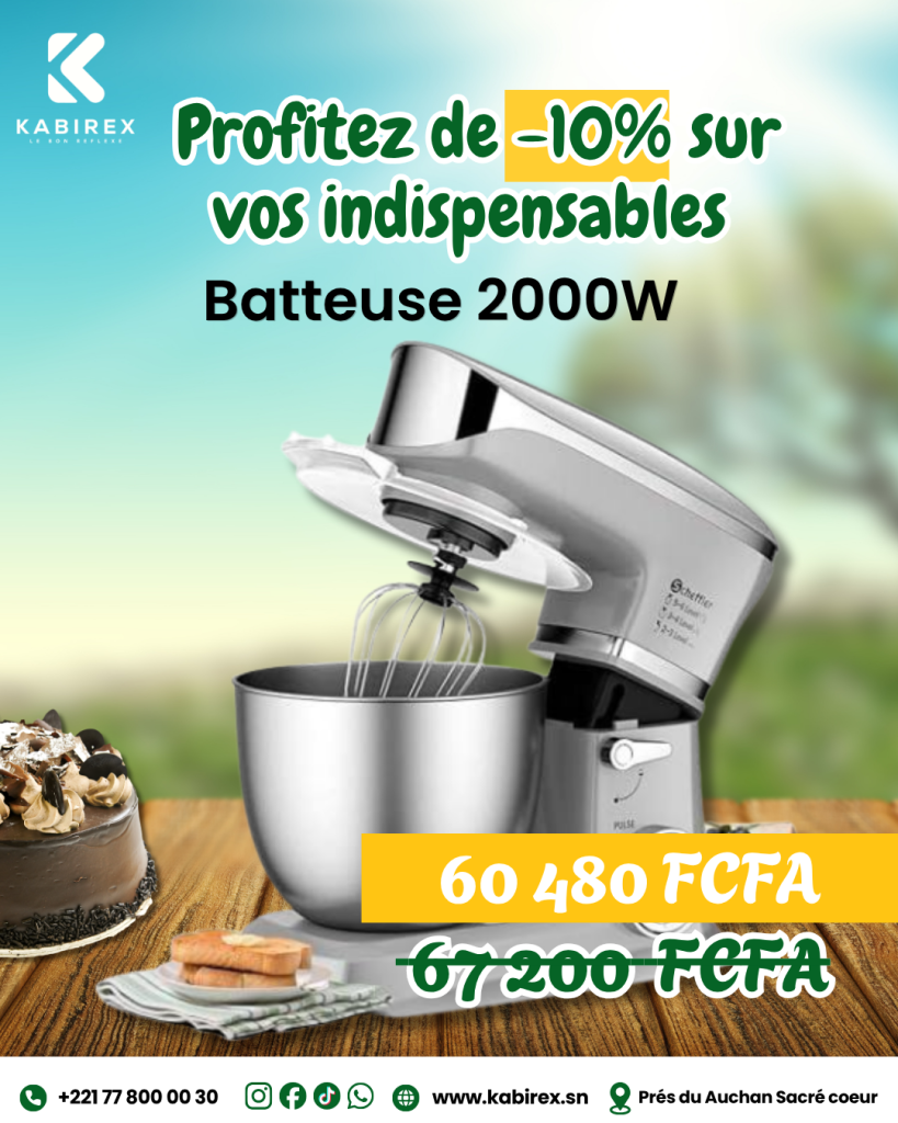 batteuse 2000W